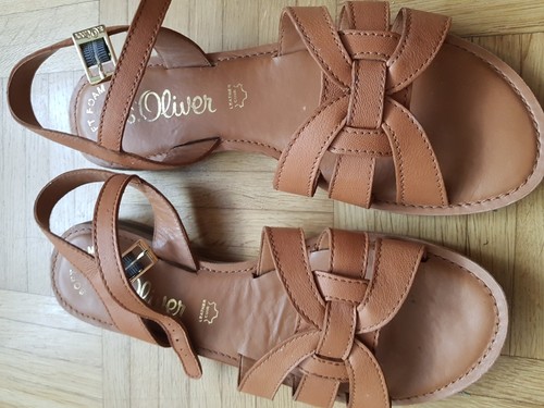 Oliver echt leder sandalen - echt,