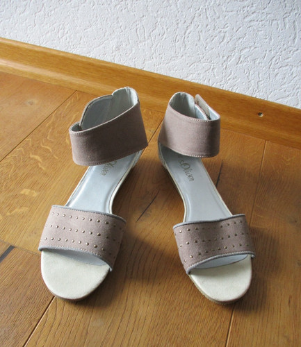 Sandalen oliver 39 hell - sandalen,